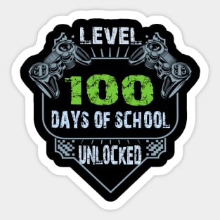 Level 100 days of school unlocked Sticker